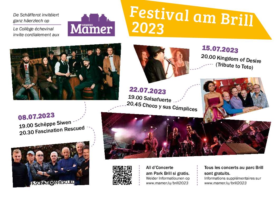 Brochure Festival am Brill 2023