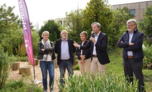 Inauguration du jardin communautaire « Kinneksgaart »