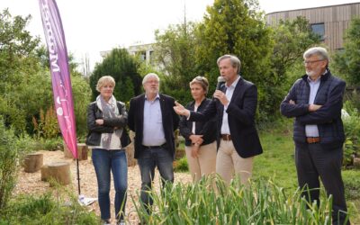 Inauguration du jardin communautaire « Kinneksgaart »