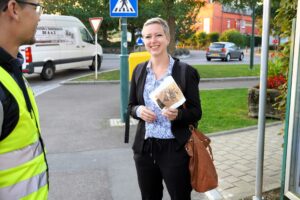 Un croissant pour les usagers des transports publics