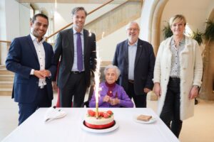 Mme Lea Bessi-Ripalti a fêté ses 100 ans