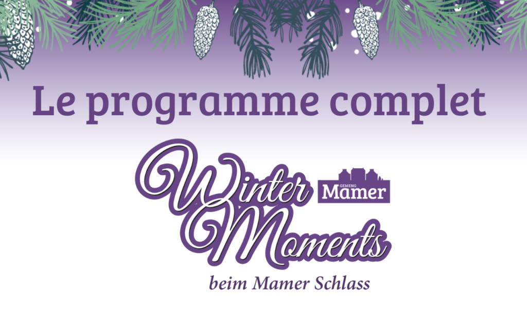 The Winter Moments 2024/2025 programme