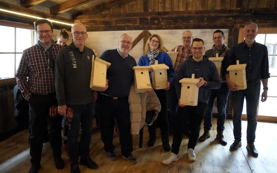 Aider les oiseaux en hiver en construisant des nichoirs