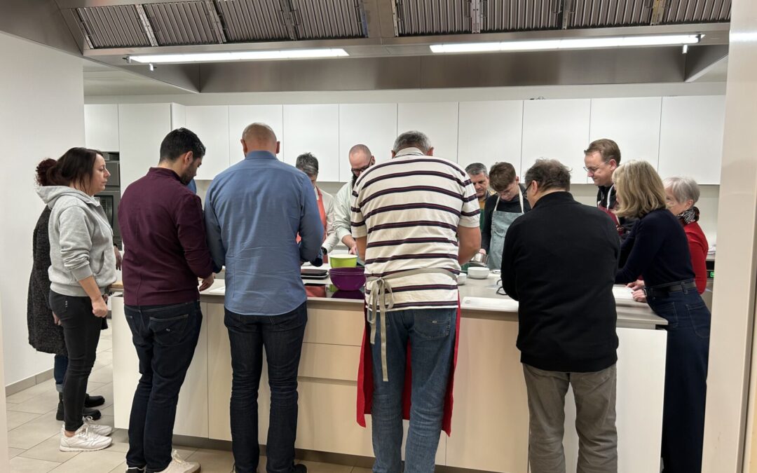 Les hommes aux fourneaux