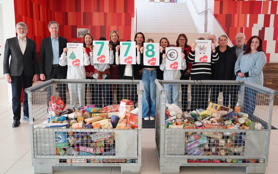 Les écoliers du Campus Capellen au service de la bonne cause
