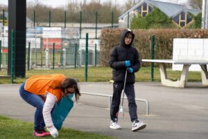 Le grand nettoyage de printemps dans la commune