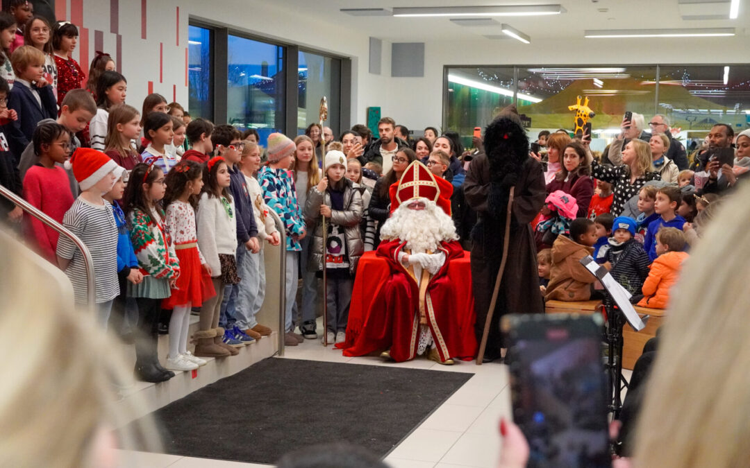 St. Nicholas market at Capellen school