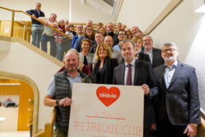 Pétanque Club Mamer: un don pour le Télévie