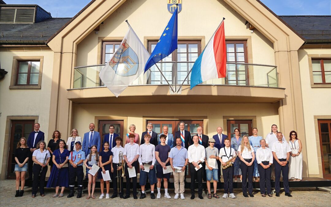La cérémonie officielle de la Fête nationale à Mamer