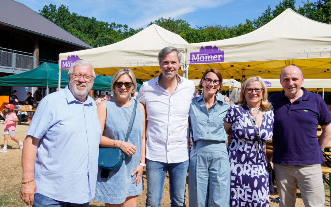 Bonne ambiance à la fête scolaire à Capellen