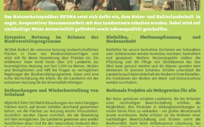 SICONA und die Landwirtschaft: Gemeinsam für mehr Biodiversität