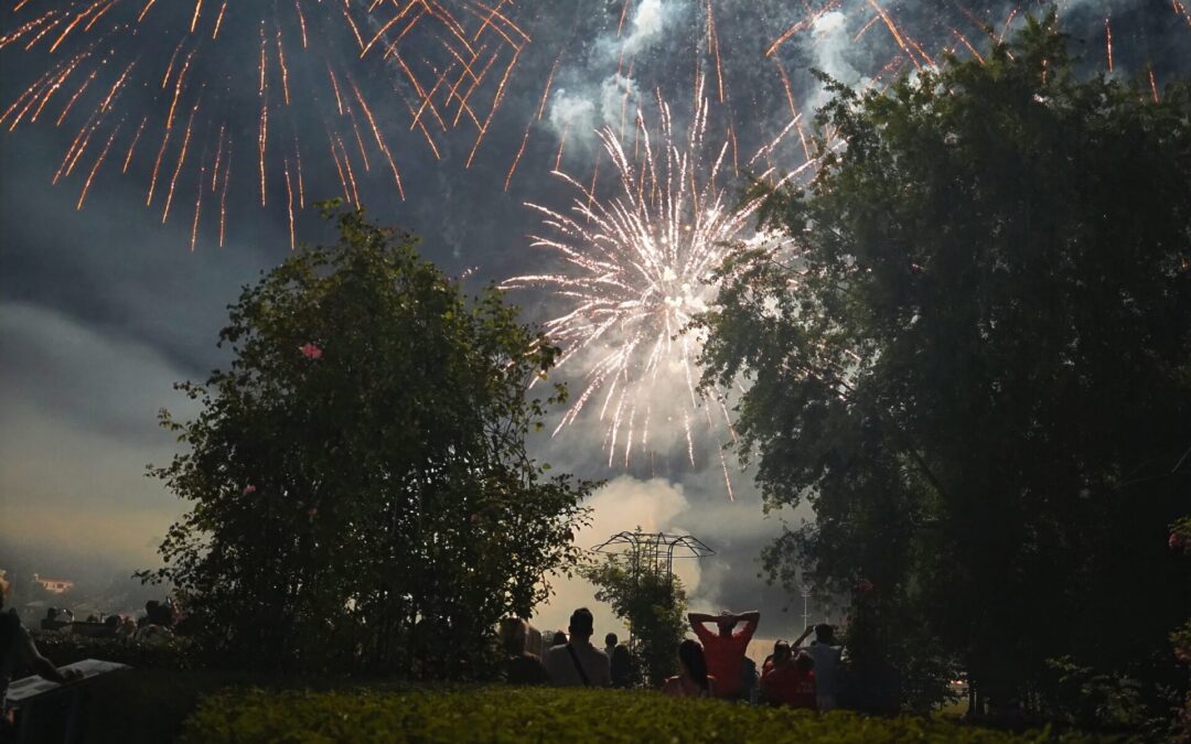 Fête populaire et feux d&rsquo;artifice