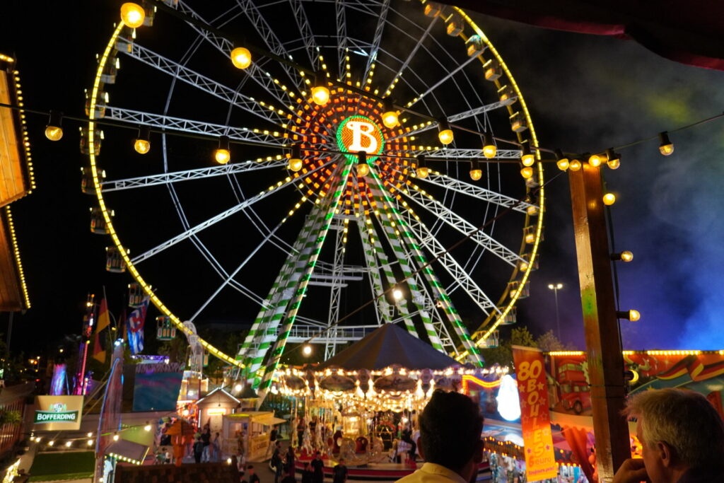 En bus vers la Schueberfouer