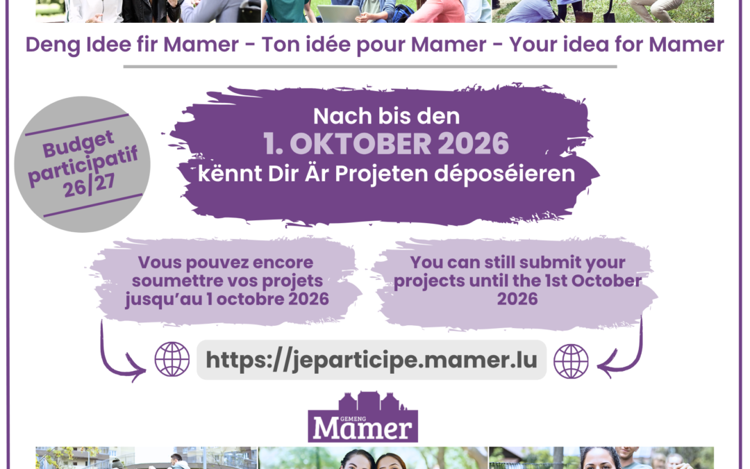 2026–2027 Participatory Budget: Submit your project by October 1, 2026