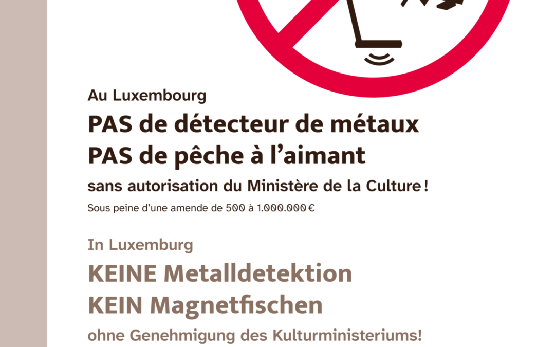 Use of Metal Detectors: A Permit Is Required