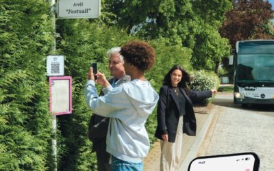Des QR codes aux arrêts de bus
