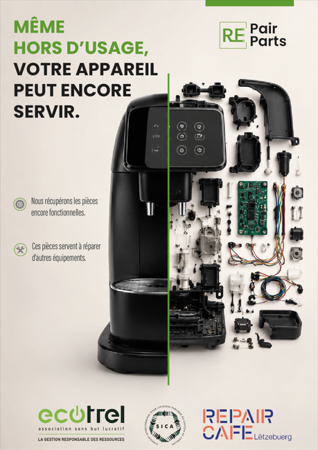 Le SICA mise sur la réutilisation des pièces utiles